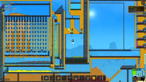 Sandustry sur Steam, visuel officiel du lancement en accès anticipé