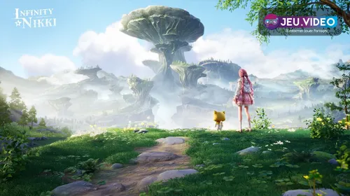 Visuel officiel d’Infinity Nikki Where Stars Yearn montrant l’événement musical de la Sea of Stars et ses récompenses.