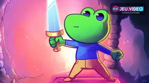 Die in the Dungeon 1.0 avec ses héros grenouilles et son univers de roguelite à dés