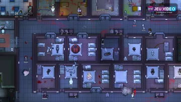 Installation de confinement RimWorld Anomaly avec plusieurs cellules pour capturer et étudier les entités sans exposer la colonie