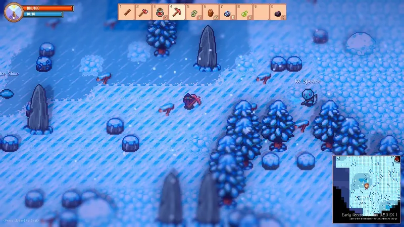 Tinkertown - Biome glace