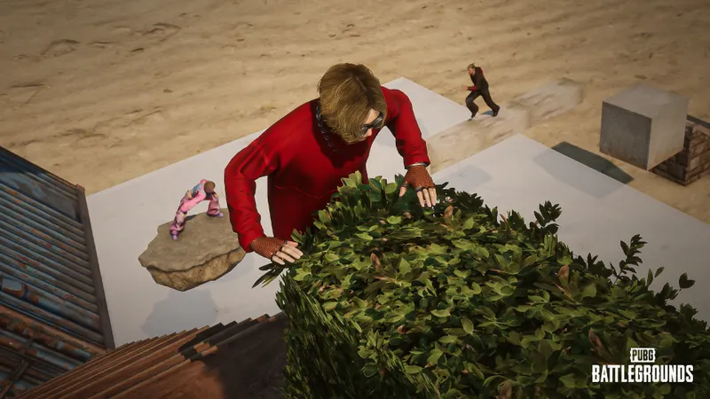 PUBG Playgrounds illustrant un parcours créatif UGC dans PUBG