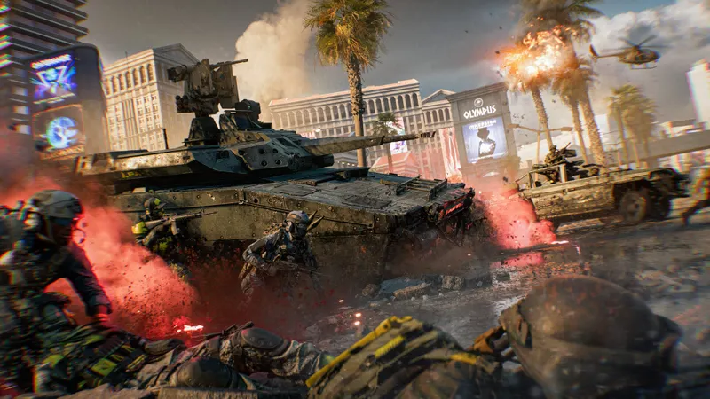 Battlefield 6 in un’immagine della sua galleria Steam, a illustrazione della prova gratuita