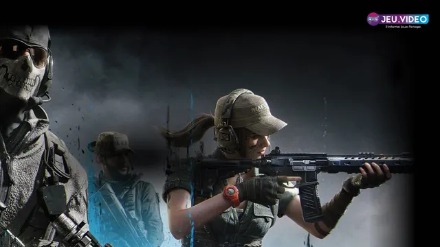 Visuel officiel de Call of Duty Mobile montrant des soldats dans un combat multijoueur