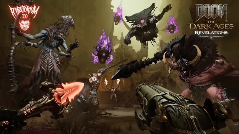 Image officielle du Ripatorium 3.0 de DOOM The Dark Ages Revelations