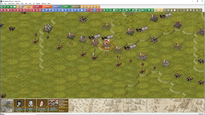Thirty Years War : bataille historique montrée dans une capture officielle
