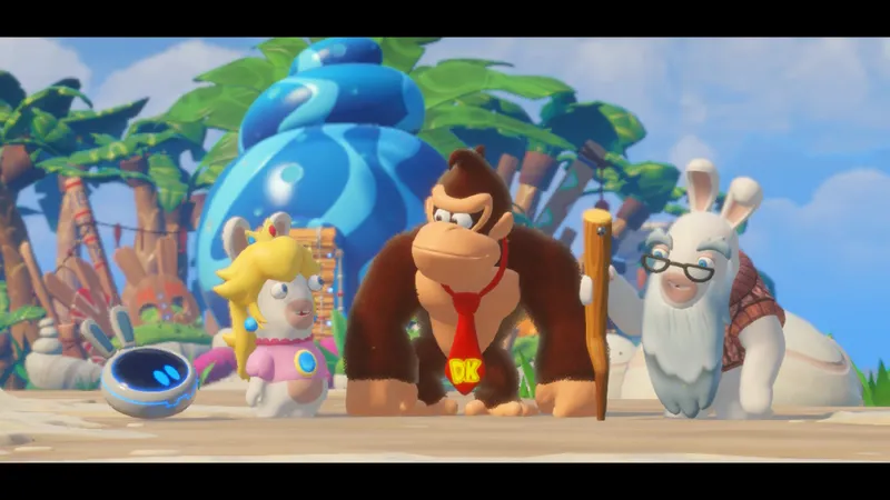 Présentation de la team Donkey Kong
