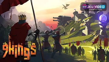9 Kings mise à jour multijoueur avec le logo officiel et ses rois en pixel art