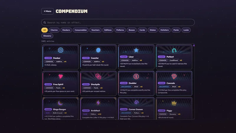 Official Bango Bingo screenshot with cards and neon game interface