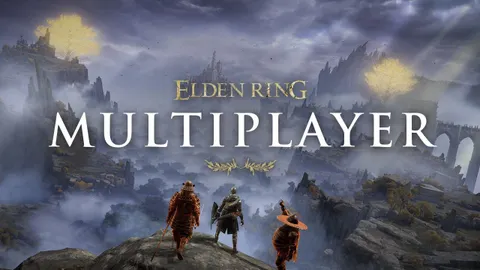 Visuel officiel paysage d’ELDEN RING pour illustrer le guide du jeu en ligne et de la coopération