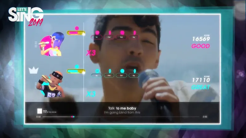 let's sing screen