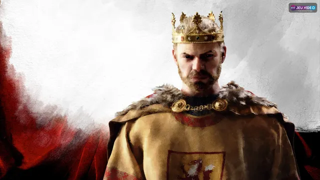 Roi couronné de Crusader Kings III représentant la dynastie à préserver pendant la succession