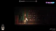 Capture officielle d'Angel's Dreams montrant l'exploration en vue 2D d'un couloir sombre