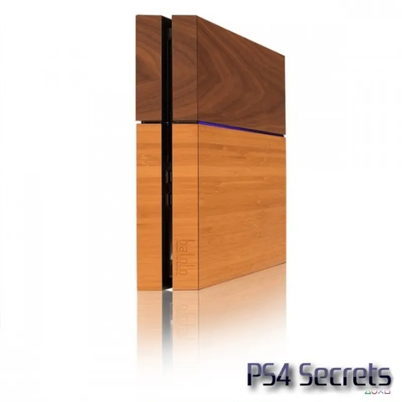 Customiser sa Playstation 4 en bois