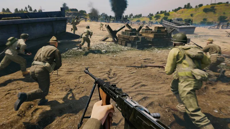Enlisted : capture 1 publiée dans la galerie Steam du jeu