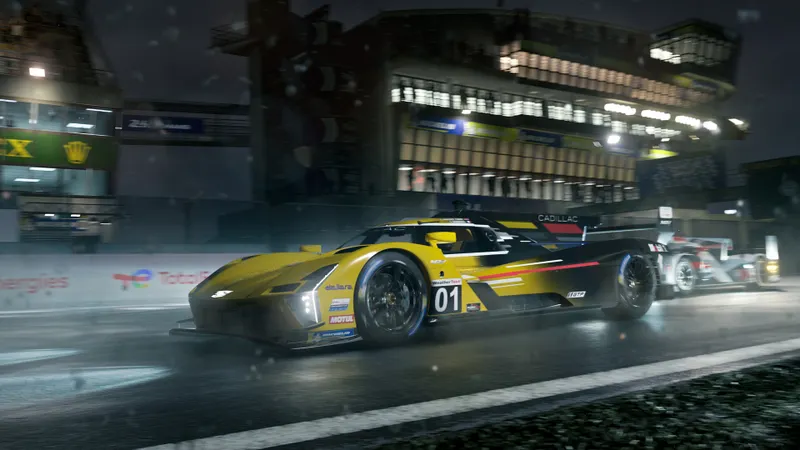 Capture officielle de Forza Motorsport montrant le contexte de gameplay pour l'étape 4 du guide joueur