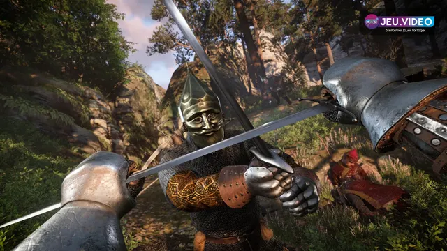 Scène officielle de Kingdom Come : Deliverance II dans la Bohême médiévale