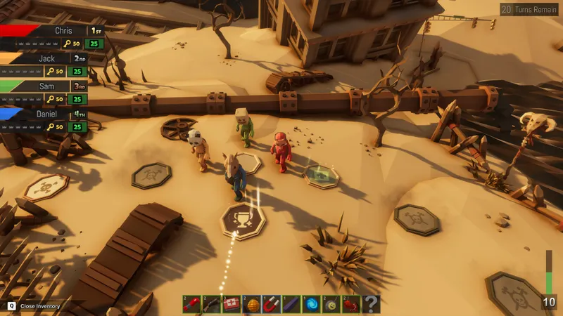 Pummel Party, schermata pubblicata nella galleria Steam del gioco