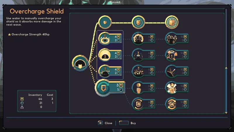 Dome Keeper améliorations