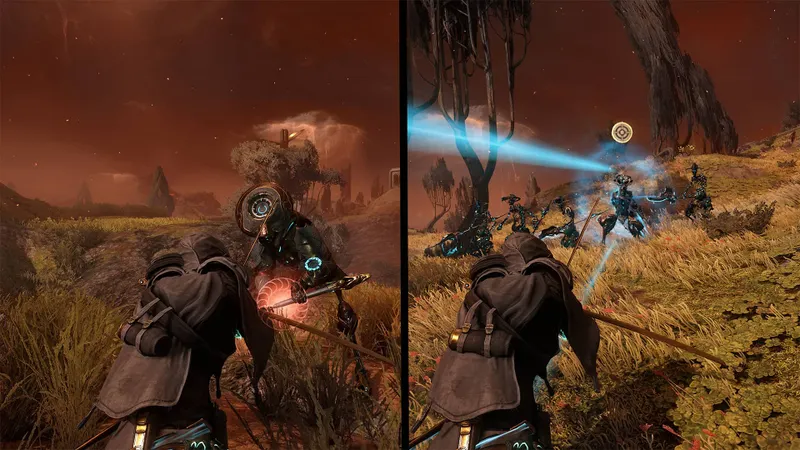 Capture officielle expliquant les attaques ennemies uniques dans la quête Duviri de Warframe