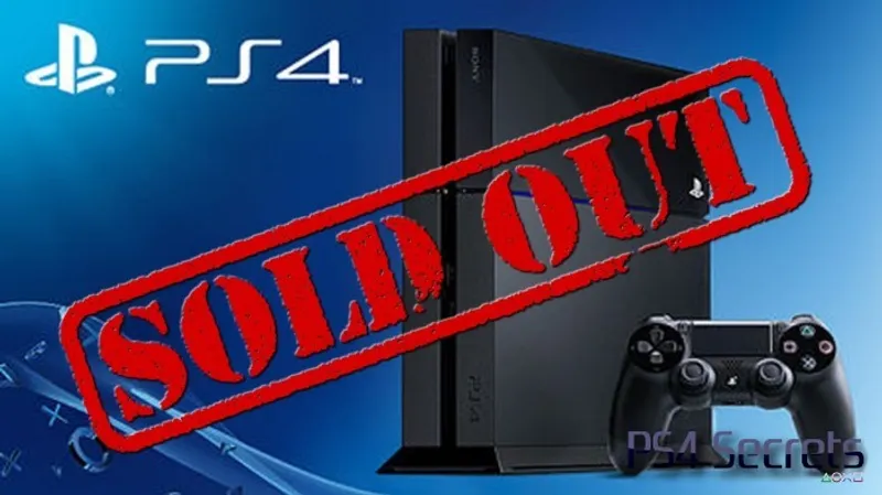 Rupture de PS4 jusqu'a fin Mars 2014 minimum...