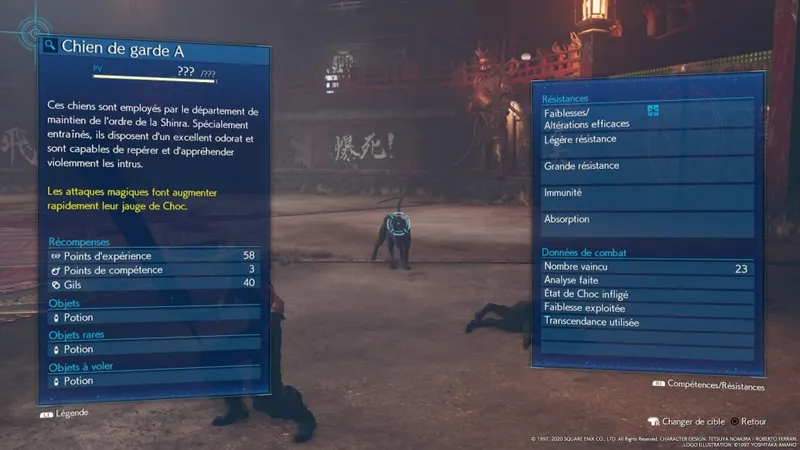 Final Fantasy VII Remake - Combat - Analyse