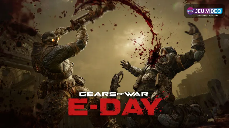 Visuel officiel de Gears of War: E-Day consacré au multijoueur