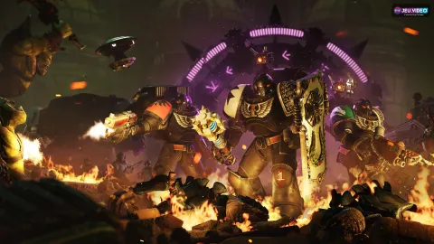 Chaos Gate Deathwatch trailer avec une Kill Team Deathwatch en combat Warhammer 40,000