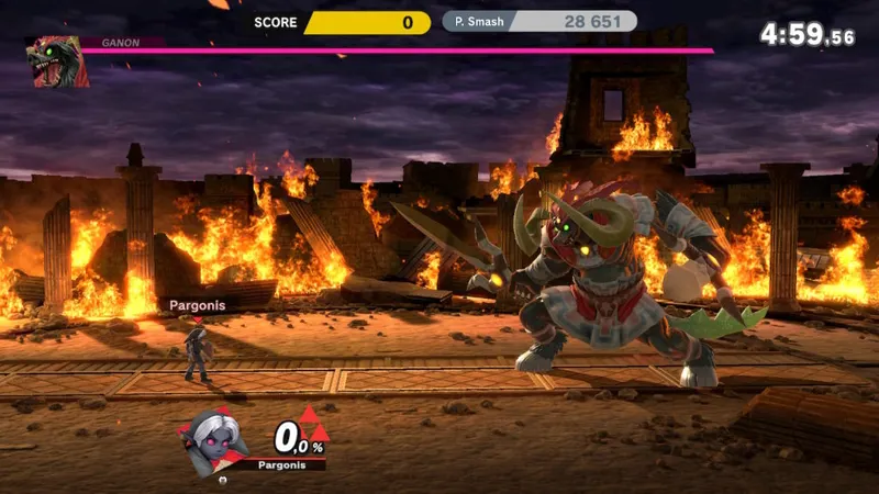 Test Super Smash Bros Ultimate - Boss