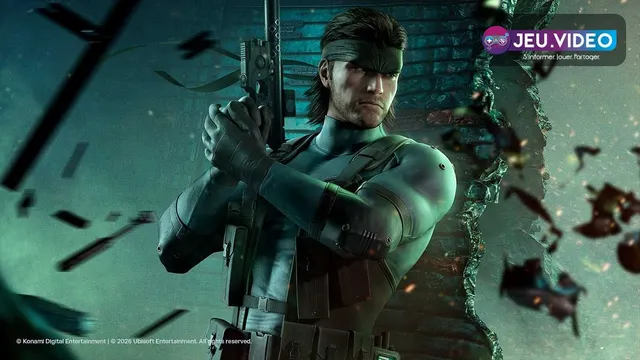 Solid Snake dans Rainbow Six Siege prêt à utiliser son rôle d'attaquant d'information en Operation Silent Hunt