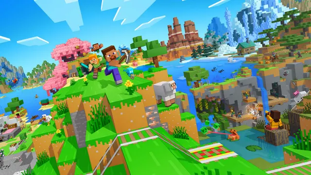 Visuel officiel de Minecraft associé à l’annonce Nintendo Switch 2