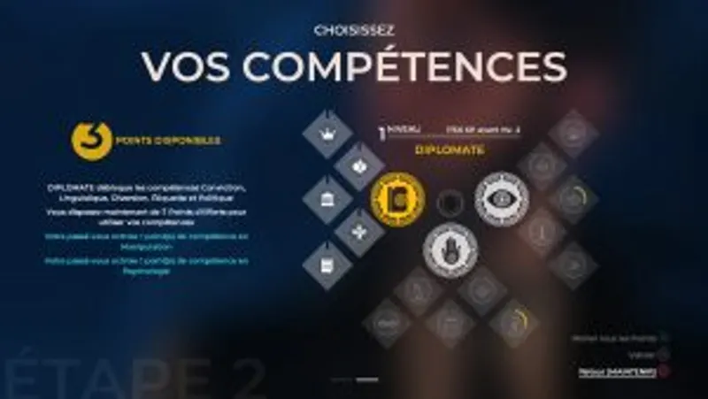 The Council - Compétences