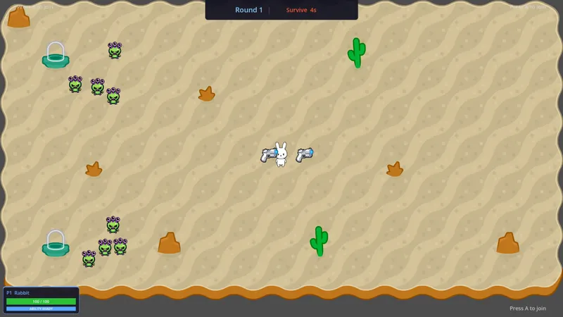 Brawlzerker, visuel officiel de gameplay publié sur Steam
