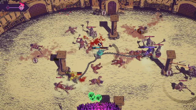 Chained Beasts dans une capture de la galerie Steam accompagnant sa feuille de route
