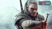 Geralt dans The Witcher 3 prêt au combat avec un build alchimie centré sur potions et épées