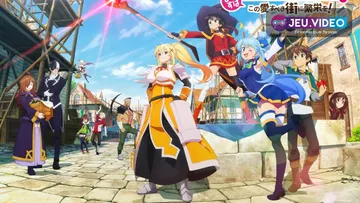 KONOSUBA RPG date de sortie : visuel officiel du jeu mobile et PC
