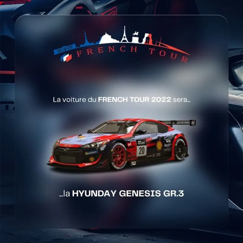 French Tour Compétition Montpellier du 10 au 11 décembre 2022 Hyundai Genesis Gr3