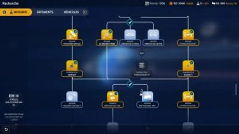 Mars Horizon - Recherches