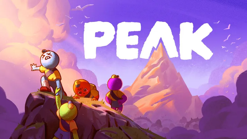 PEAK : visuel de couverture accompagnant l’annonce de la sortie Xbox