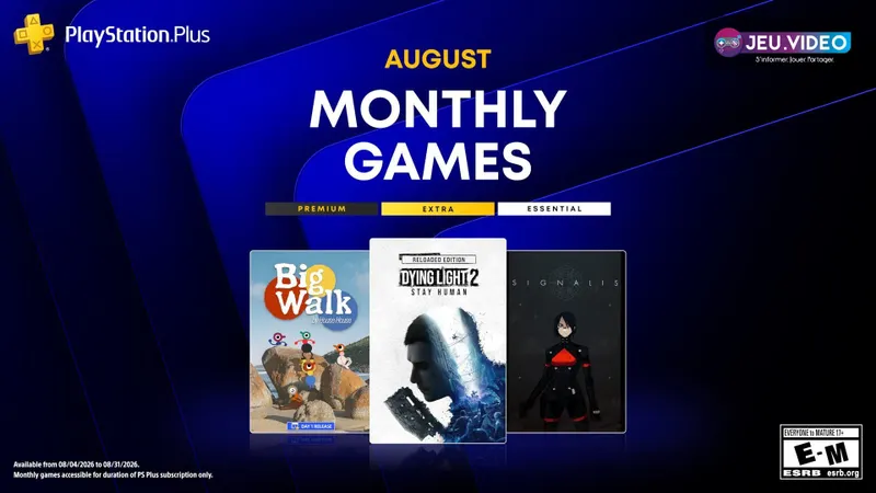Official PlayStation Plus August 2026 artwork