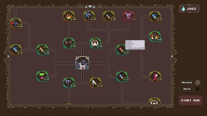 Capture officielle de l’univers de Loot Dungeon