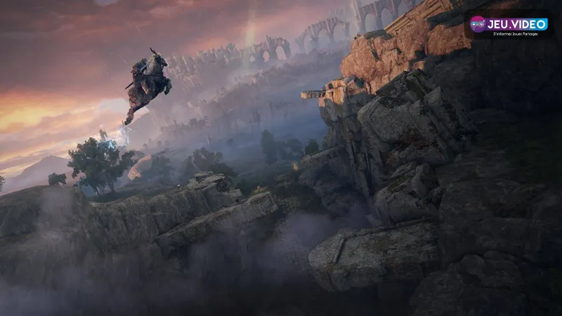 Elden Ring movie : image officielle du monde de FromSoftware