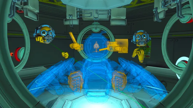 CRAWLER : environnement et interface en réalité virtuelle