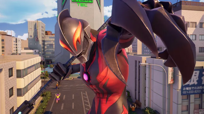 Official GigaBash screenshot showing gameplay context for step 2 of this player guide