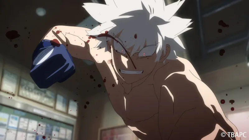 Anime The Boxer : visuel associé à l’annonce de l’adaptation