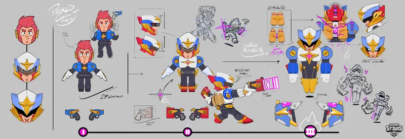Visuel officiel d’un Brawler sélectionné pour le Ranked de Brawl Stars
