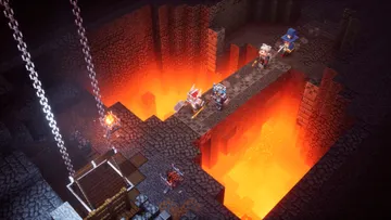 Minecraft Dungeons — jaquette du jeu