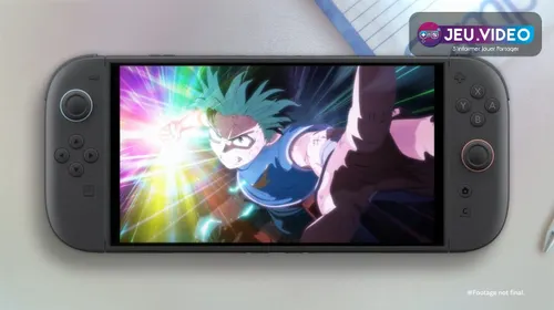 Illustration officielle de MY HERO ACADEMIA : All's Justice pour la version Nintendo Switch 2