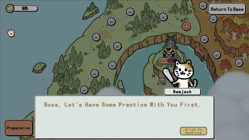 Claws Of Power : capture officielle Steam du jeu