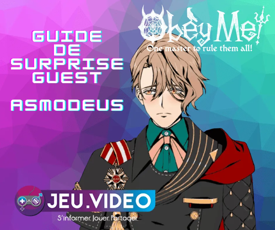 Obey Me Shall we Date Guide Asmodeus